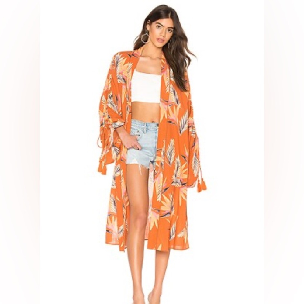 NWT - Free People Intimately Read My Palm Kimono Size XS